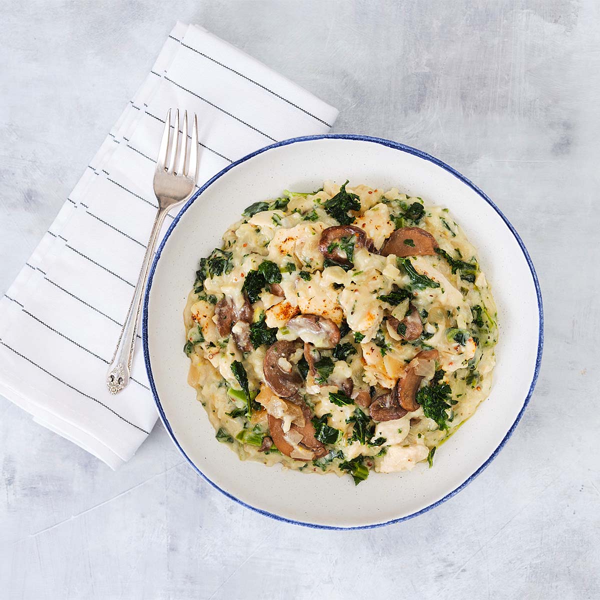 Chicken Dijon with Mushrooms, Kale & Brown Rice - Image 2