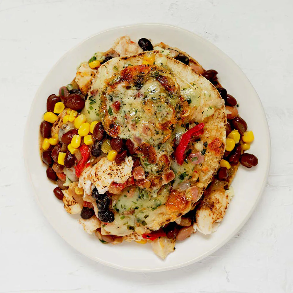 Chicken Enchilada Stack